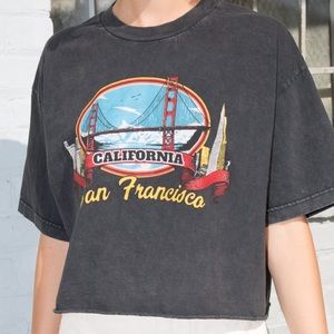 Brandy Melville cropped t-shirt